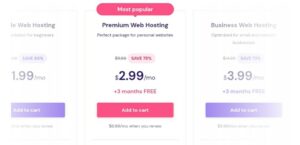 Hostinger Shared Web Hosting Plans and Pricing